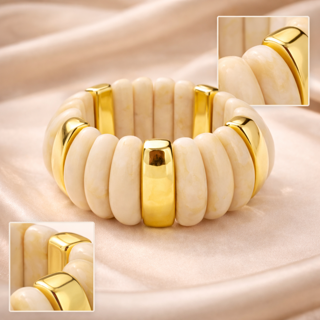 Resin Stretch Fit Bracelet