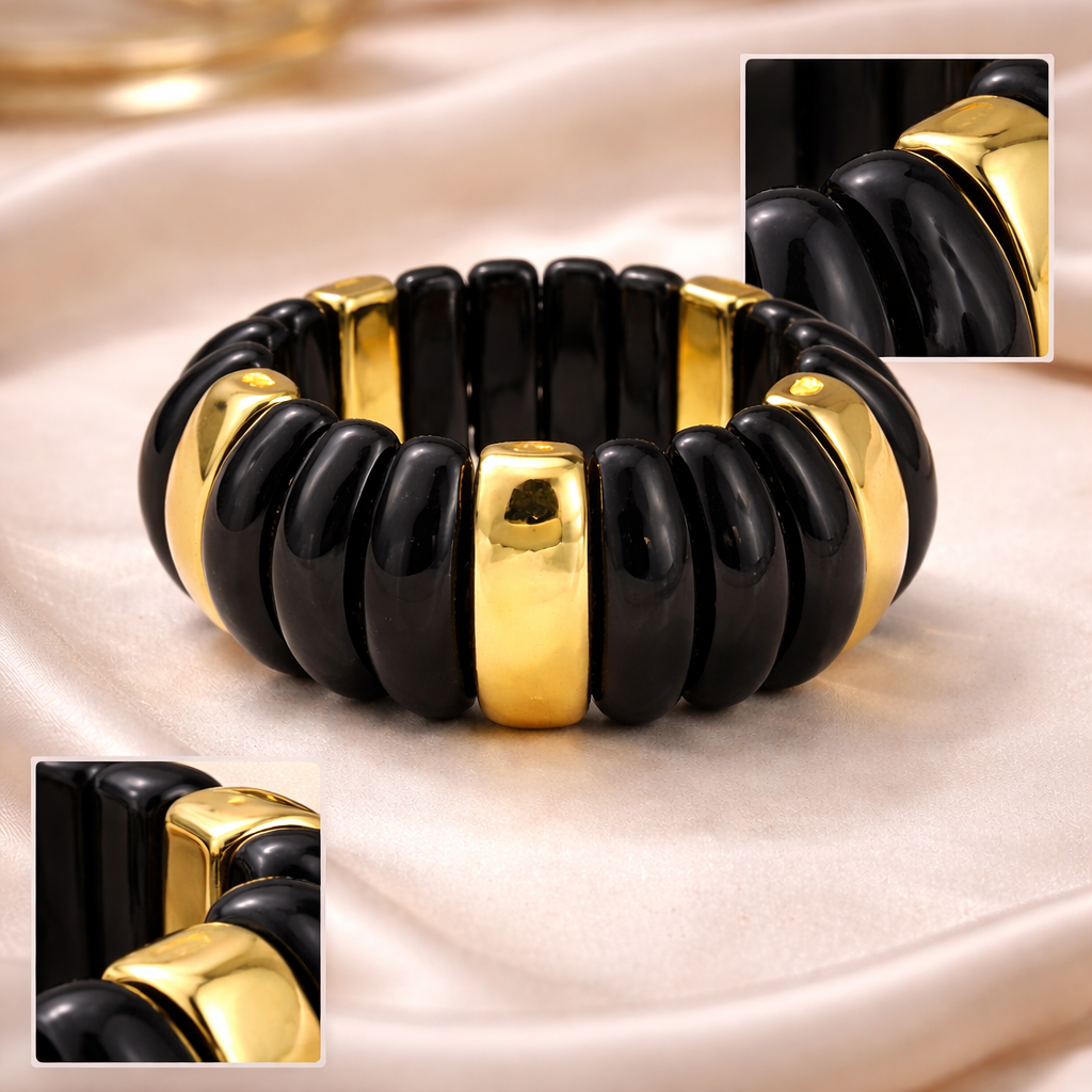 Resin Stretch Fit Bracelet