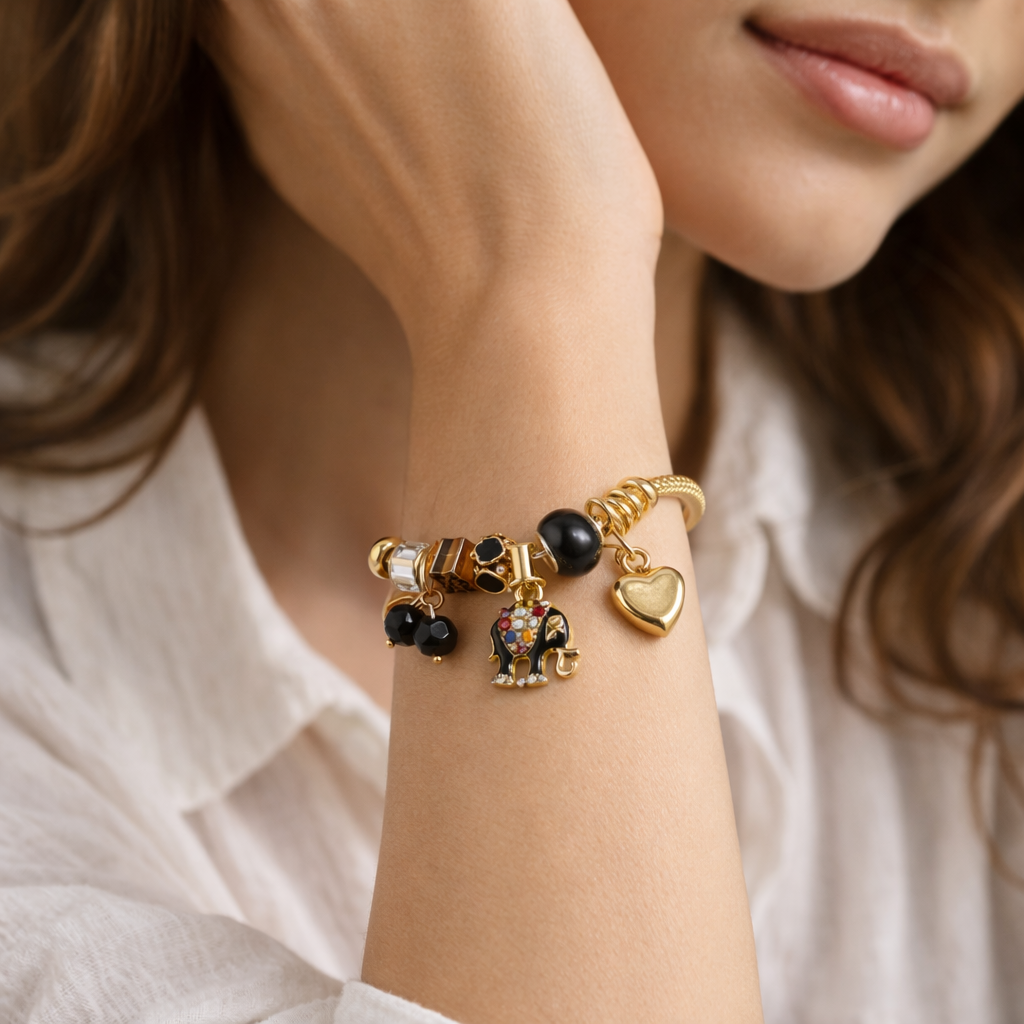 Adjustable Charm Bracelet