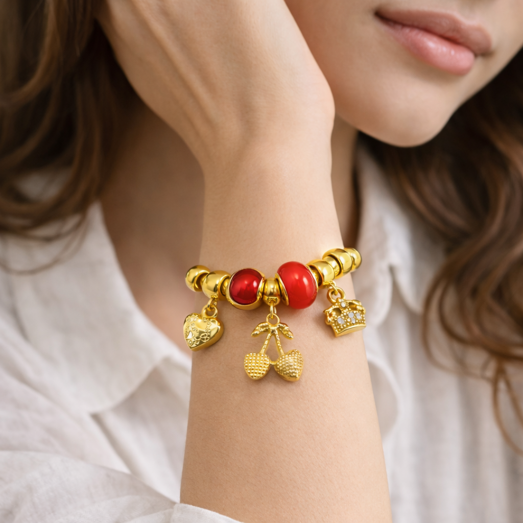 Adjustable Charm Bracelet