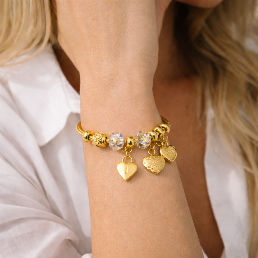 Adjustable Charm Bracelet