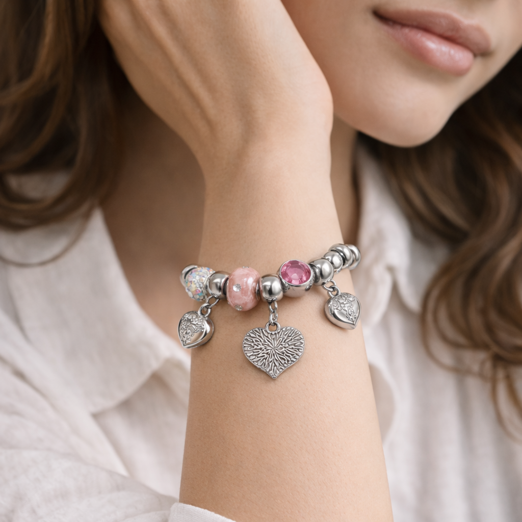 Adjustable Charm Bracelet