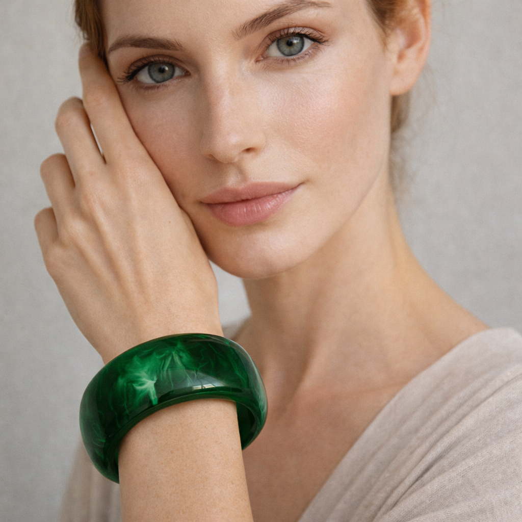 Gloss Finish Resin Bangle