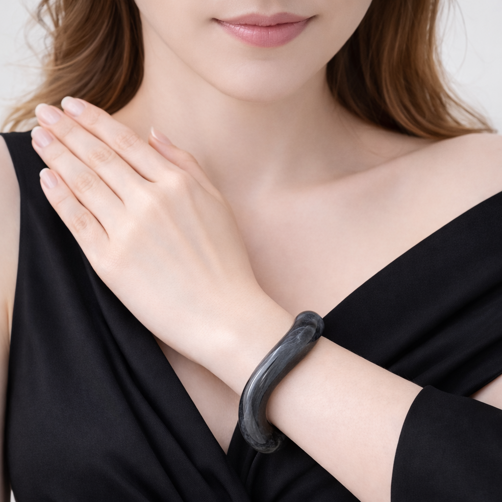 Elegant Open Cuff Bangle
