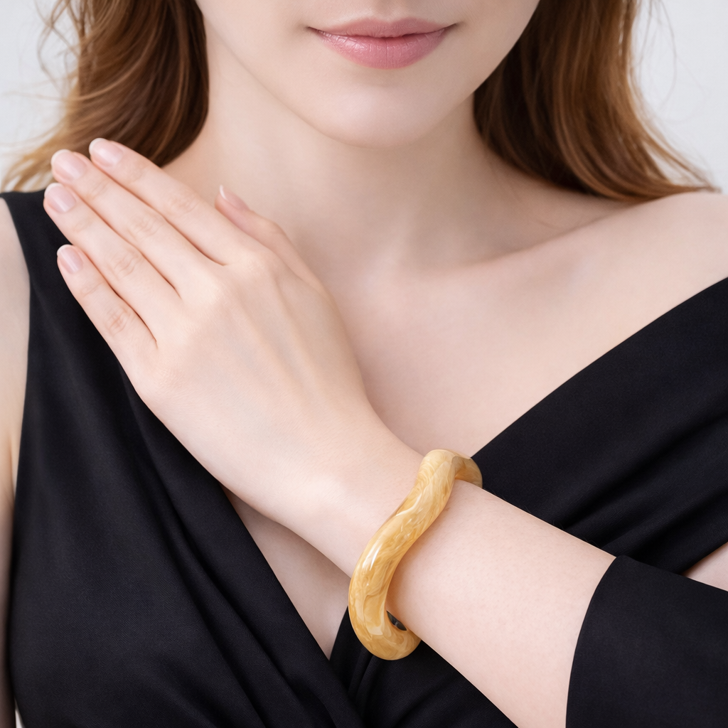 Elegant Open Cuff Bangle