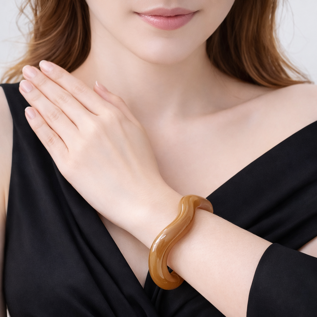 Elegant Open Cuff Bangle
