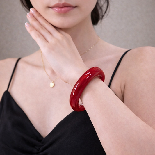 Round Open Cuff Bangle