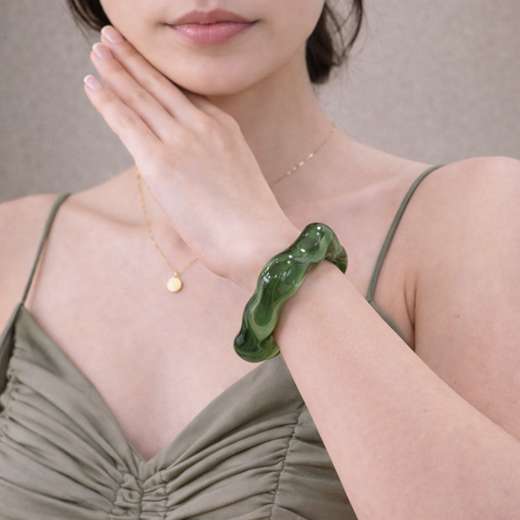 Contemporary Open cuff Bangle