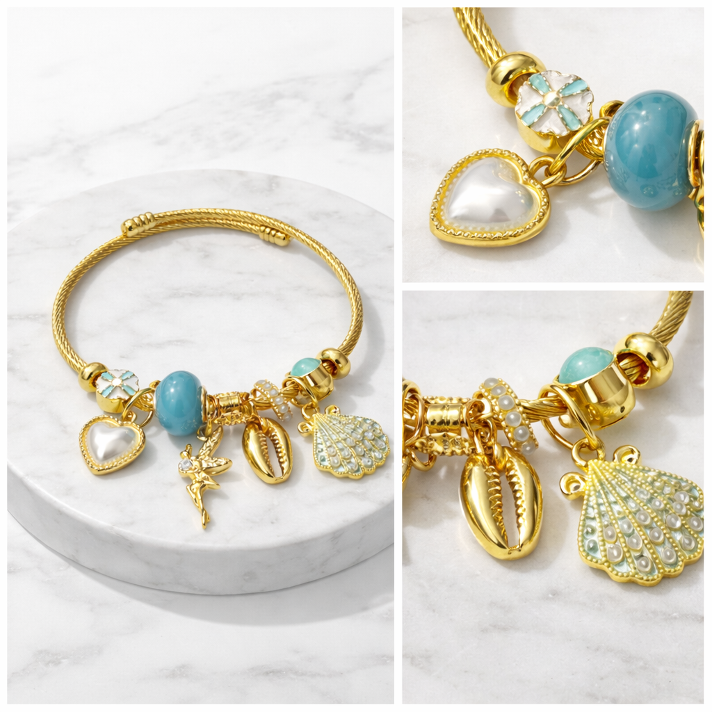 Adjustable Charm Bracelet