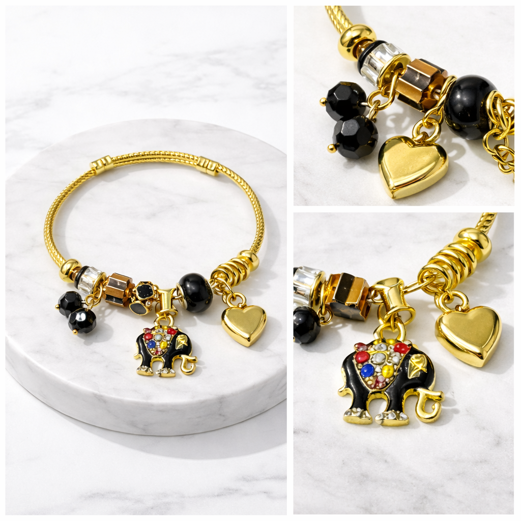 Adjustable Charm Bracelet