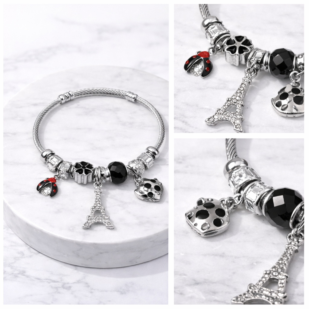 Adjustable Charm Bracelet