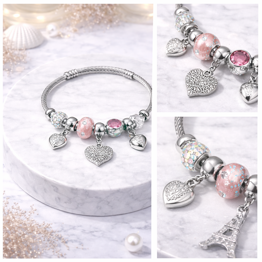 Adjustable Charm Bracelet