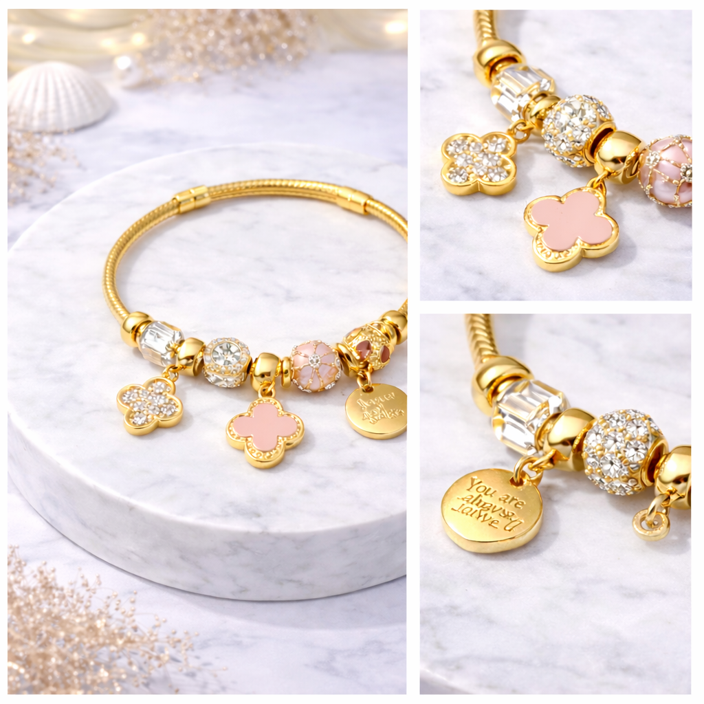 Adjustable Charm Bracelet