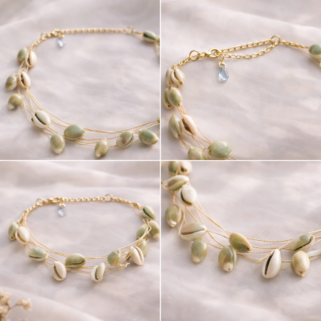 Elegant Gold Plated Necklace & Bracelet Set