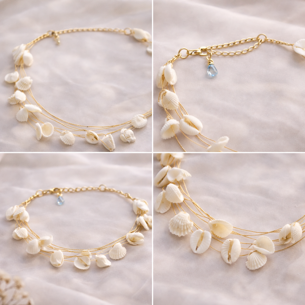 Elegant Gold Plated Necklace & Bracelet Set