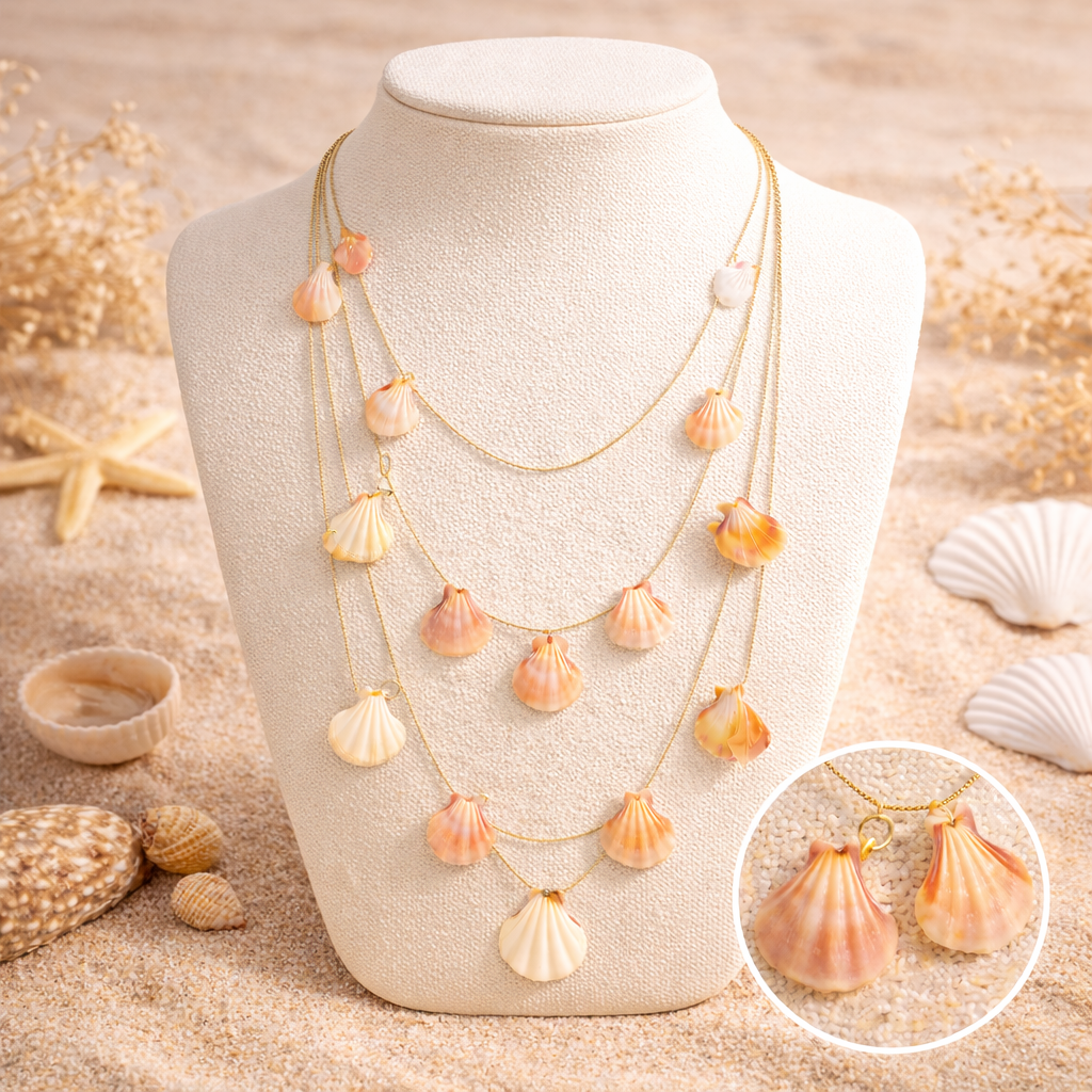 Layered Shell Necklace