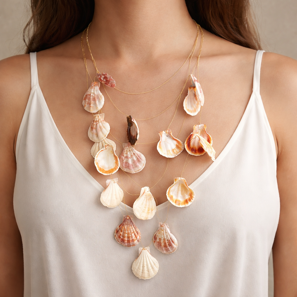 Layered Shell Necklace