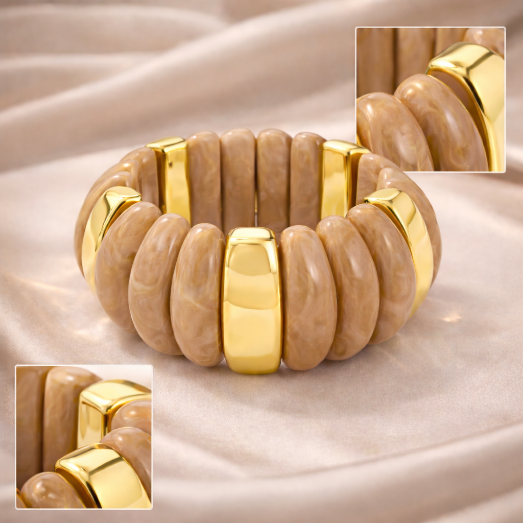 Resin Stretch Fit Bracelet