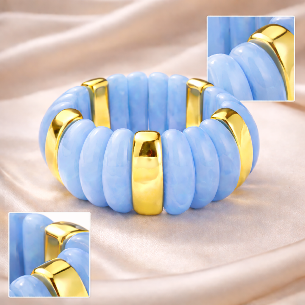 Resin Stretch Fit Bracelet