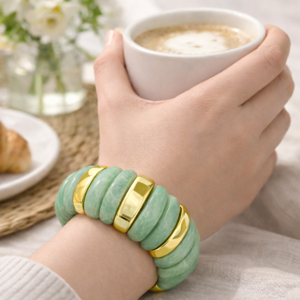 Resin Stretch Fit Bracelet