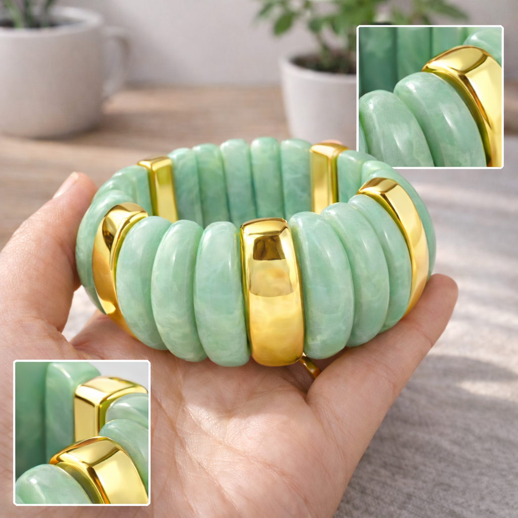 Resin Stretch Fit Bracelet